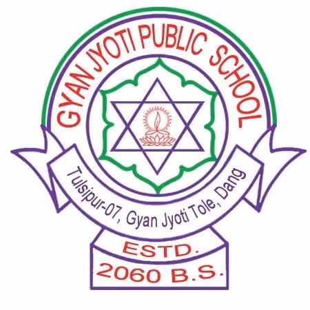 Gyan Jyoti Public School logo